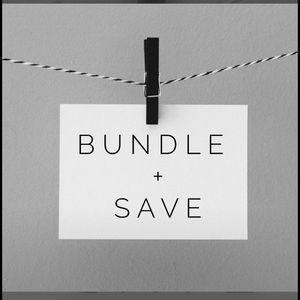 Bundle items and save big!